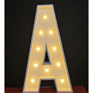 XL Lichtletter 'A'