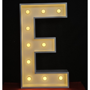 XL Lichtletter 'E'