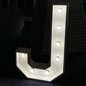 XL Lichtletter 'J'