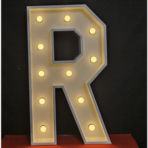 XL Lichtletter 'R'